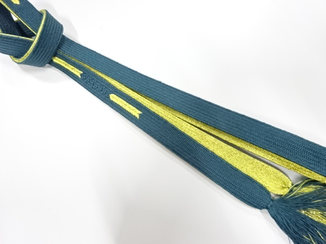 正絹　手組み帯締め